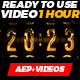 Countdown - Xmas Clock 1 Hour - VideoHive Item for Sale